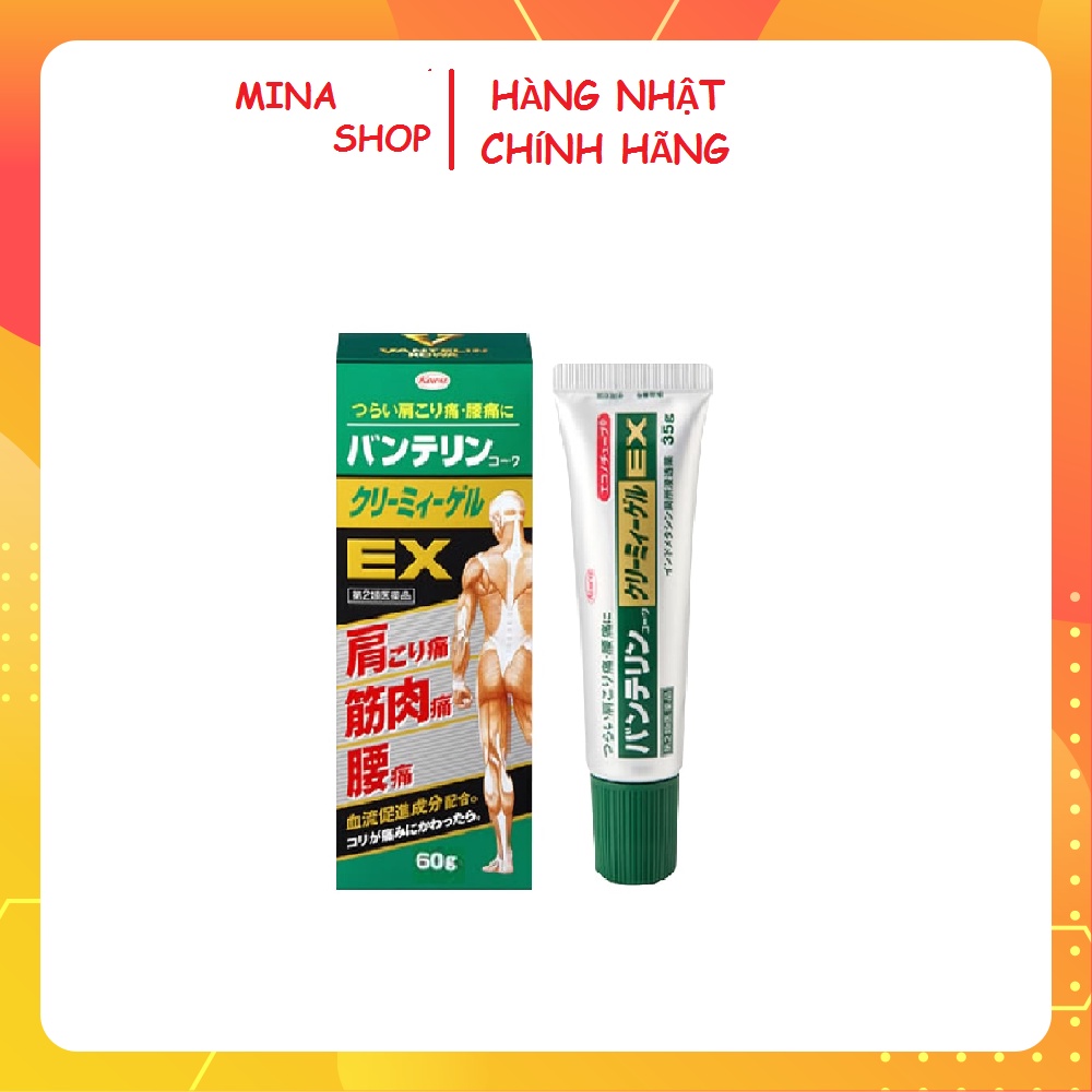 Gel bôi giảm đau xương khớp Kowa Nhật Bản alpha 60 gram