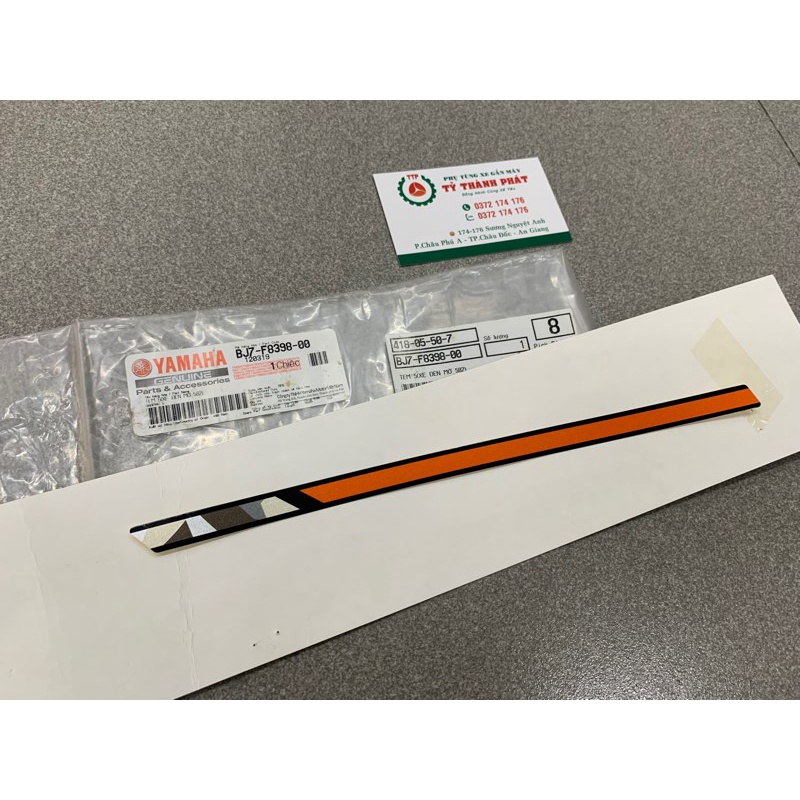 Tem nạ Janus 18 SmartKey Đen Nhám chỉ Cam