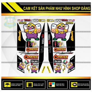 TEM RỜI CHALY CHẾ MẪU MARIO