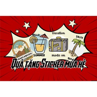 Sticker quà tặng mùa Hè