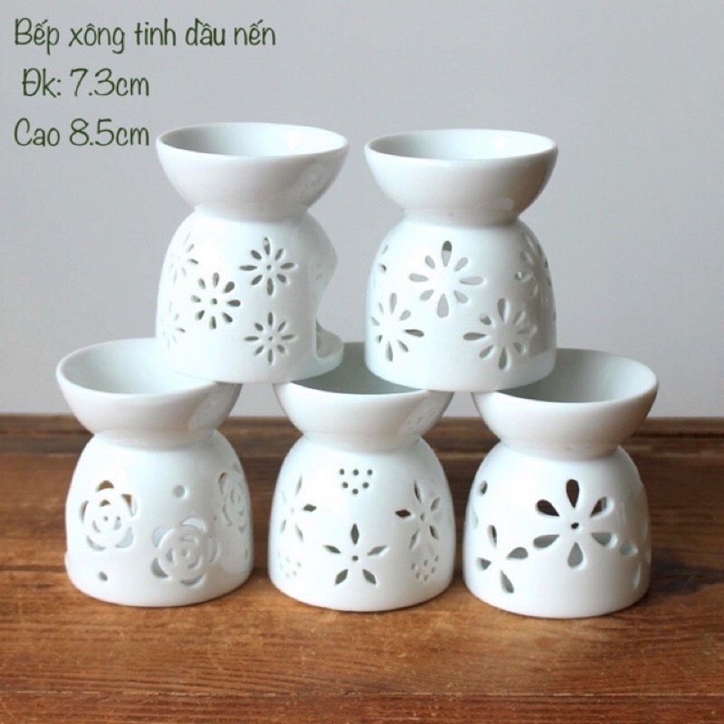 Đèn xông tinh dầu kèm