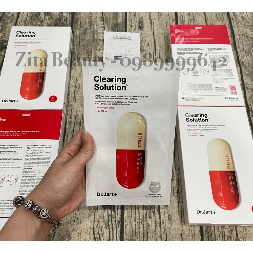 Mặt nạ làm sạch sâu - Dr.Jart+ Clearing Solution