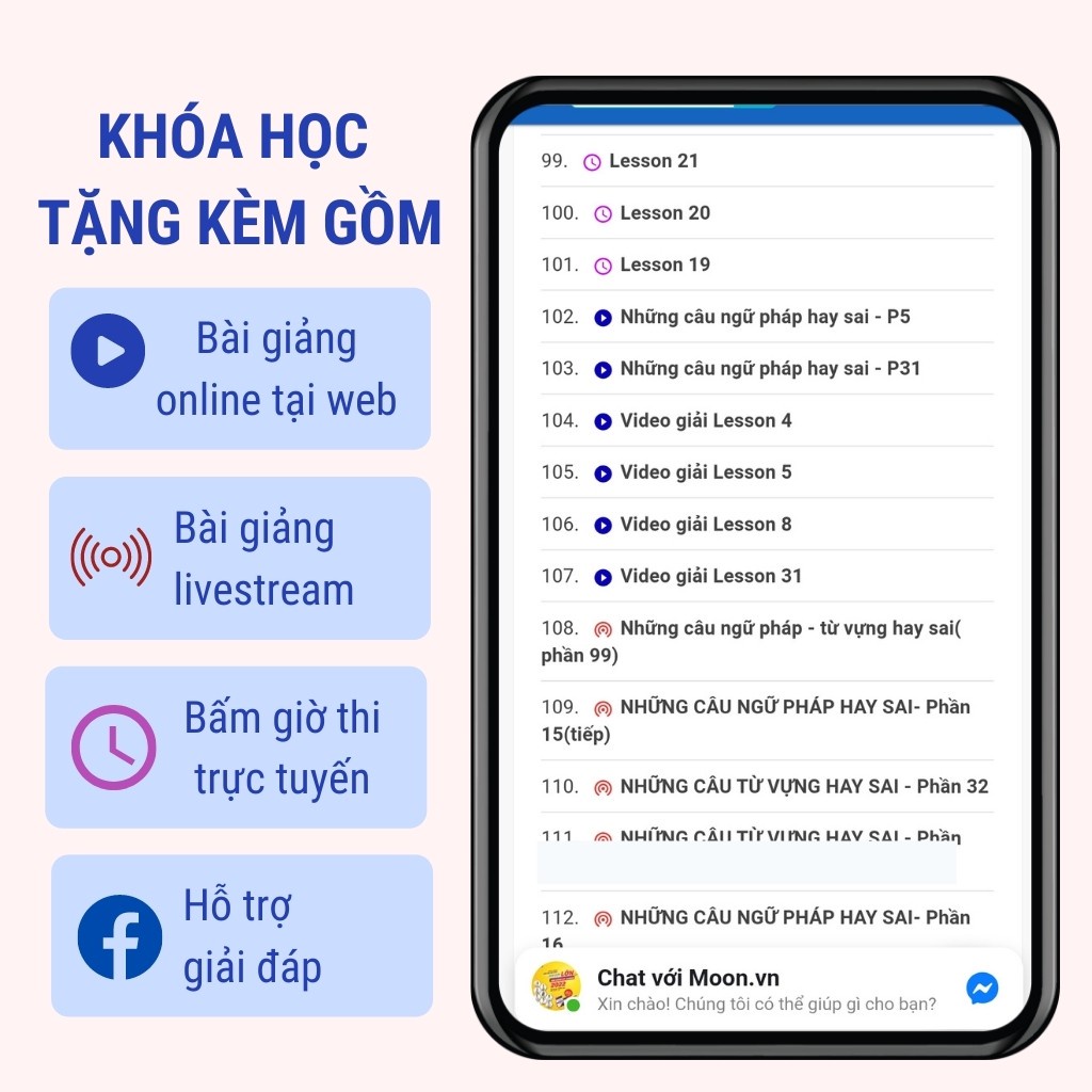 Sách chủ đề từ vựng tiếng anh cô Trang Anh | Moonbook | BigBuy360 - bigbuy360.vn