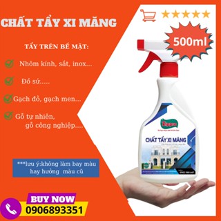 Chất tẩy xi măng Zippro 500ml, tẩy xi măng trên nhôm, inox, gạch men, nhựa... giá rẻ tại TP Hồ Chí Minh