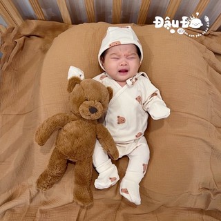 Bộ sơ sinh bambo sợi tre & cotton