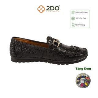 Giày Mọi Gù/ Bụng Da Cá Sấu 2DO LEATHER G920G Quà Tặng Cho Người Thân, Sang Trọng, Cao Cấp, Siêu Bền