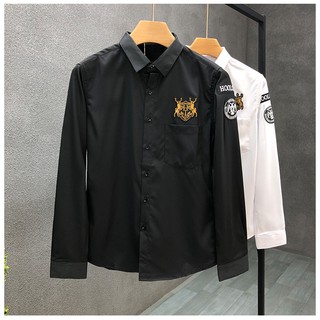 Áo sơ mi nam lụa HOOLOOK SHIRT - GS20