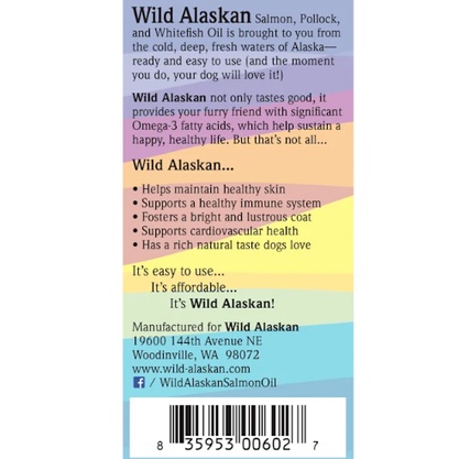 Dầu cá bổ sung Omega-3 cho chó và mèo hiệu Wild Alaskan Salmon Oil