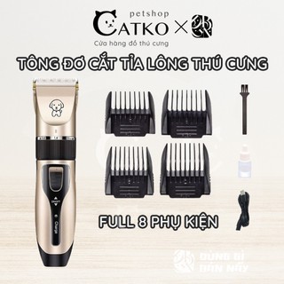 Tông đơ đa chức năng cắt cạo tỉa lông chó mèo thú cưng, tông đơ cạo tóc
