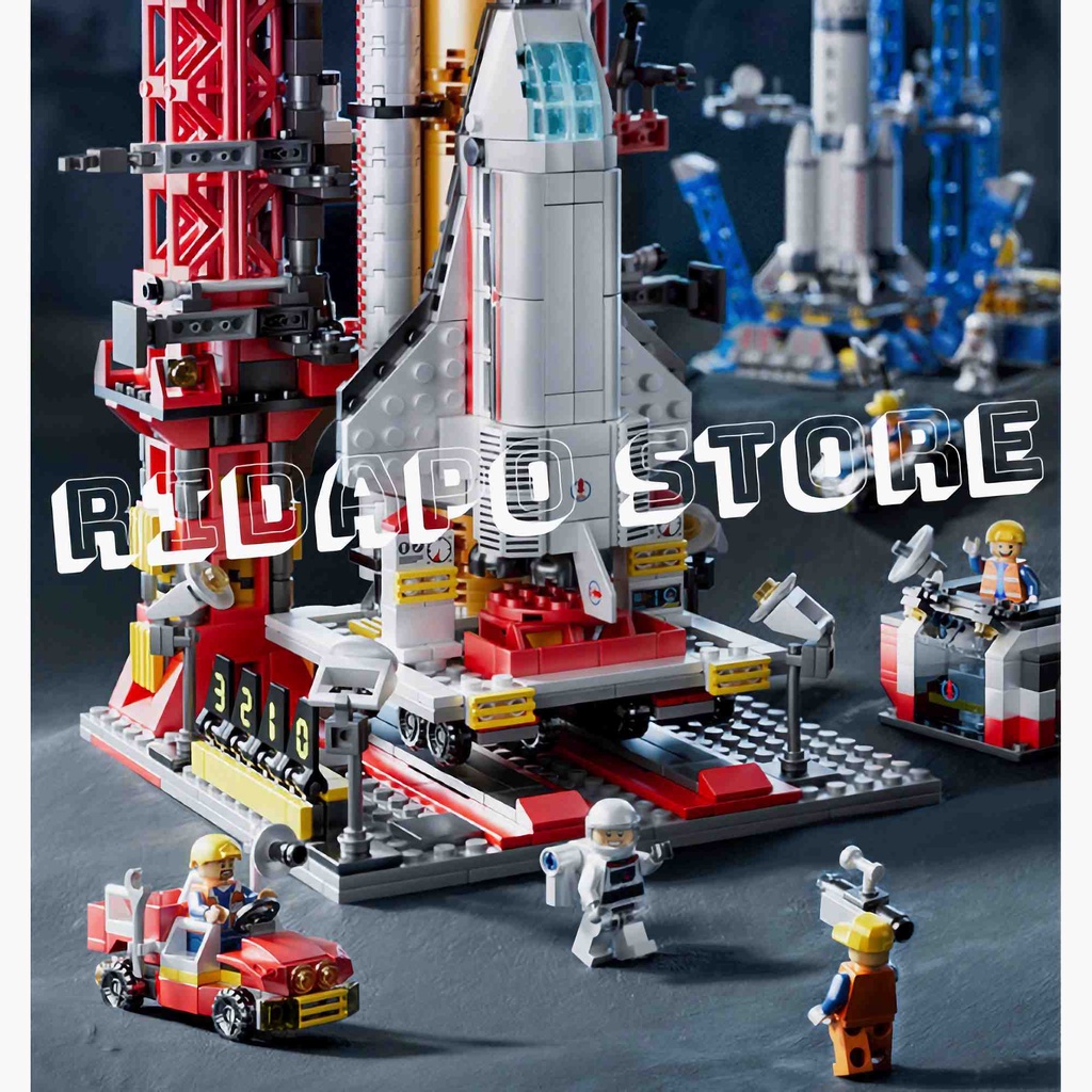 Đồ chơi Lego lắp ráp mô hình tàu vũ trụ không gian, đồ chơi khoa học giúp bé phát triển tư duy, sáng tạo và tìm tòi