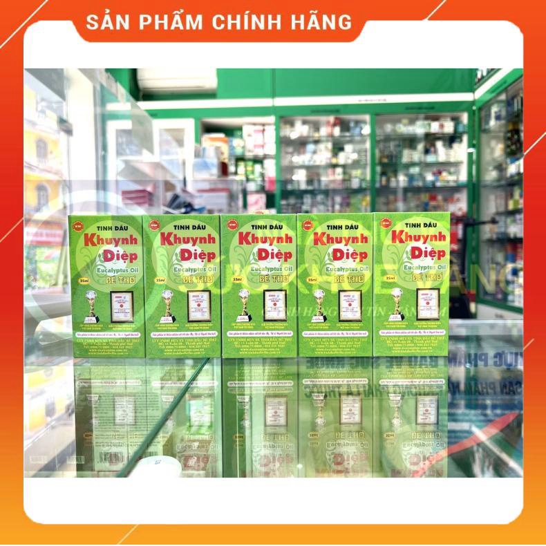 ✅ Tinh Dầu Khuynh Diệp Bé Thơ (Huế) - Giải Cảm, Sổ Mũi, Nghẹt Mũi, Muỗi Đốt, Côn Trùng Cắn, An Toàn Cho Trẻ Sơ Sinh