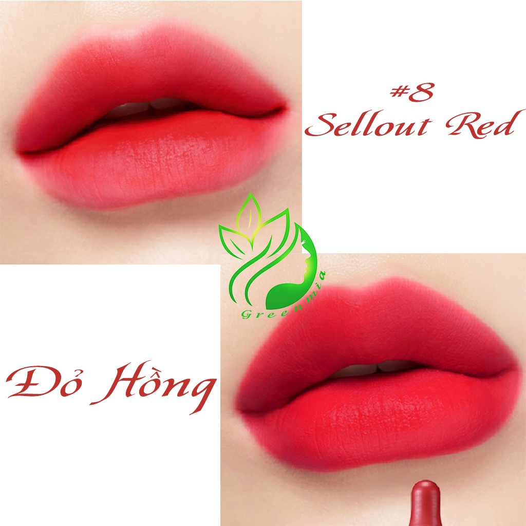 Son Ink 08 Sellout Red Đỏ Hồng Son Kem Lì Peripera Ink Velvet Lip Tint Mới Nhất 4g