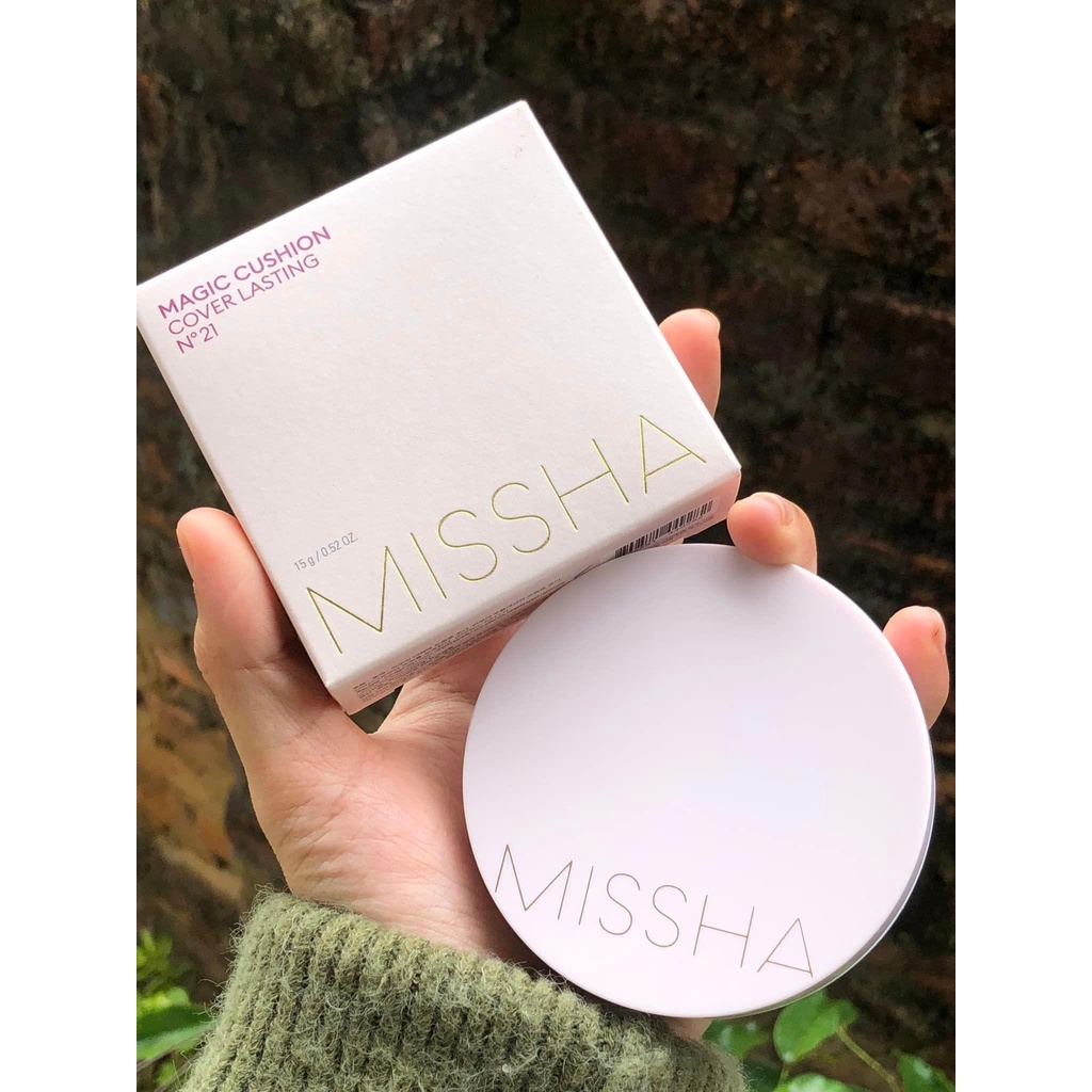 Phấn Nước Cushion Kiềm Dầu Che Phủ Cao MISSHA Cushion SPF50+/PA+++ 15g