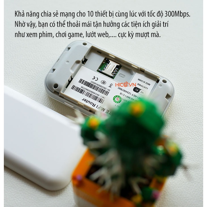 Bộ Phát Wifi 4G 5G D10 Pin 3600mah Tốc Độ 300Mbps Kết nối 10 user Màn hình LCD thông minh Thể Hiện Thông Số Thiết Bị | BigBuy360 - bigbuy360.vn