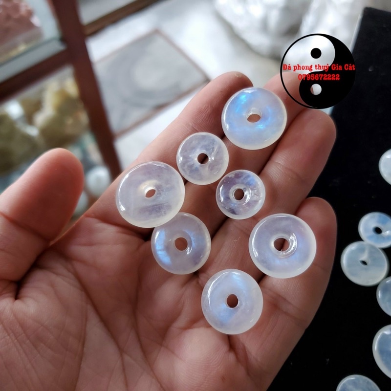 Đồng điếu moonstone mặt trăng đẹp