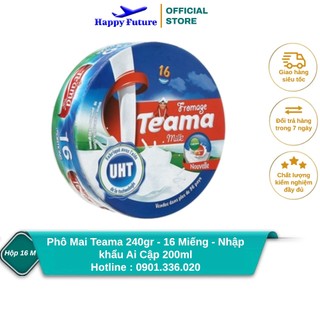 Phô mai teama 240gr - 16 miếng - nhập khẩu ai cập
