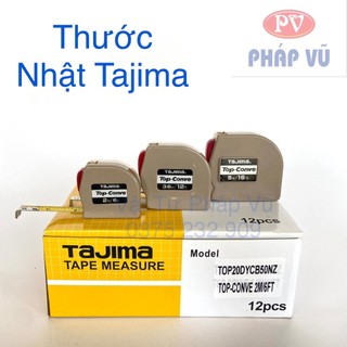 Thước cuộn, thước dây tajima 2m, 3m6, 5m – ngành gỗ