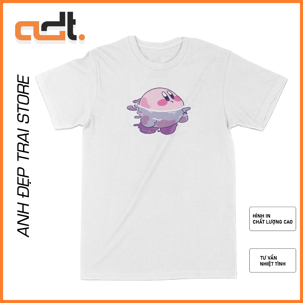 Áo Phông Kirby Đi Bơi chibi mẫu mới cực chât giá rẻ độc đẹp