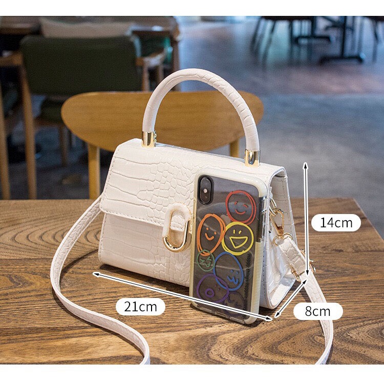 Túi xách đeo chéo nữ Khóa TRòn cao cấp sang trọng thời trang hàn quốc Violet Store TX11 | BigBuy360 - bigbuy360.vn