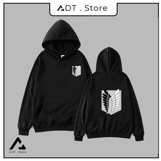 [SIÊU RẺ] Áo Hoodie in hình attack on Titan đẹp giá rẻ | ADT STORE