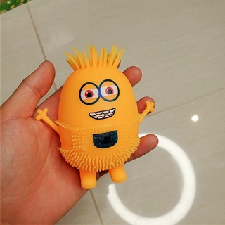 Đồ chơi Minion phát sáng bóp dẻo đồ chơi thư dãn