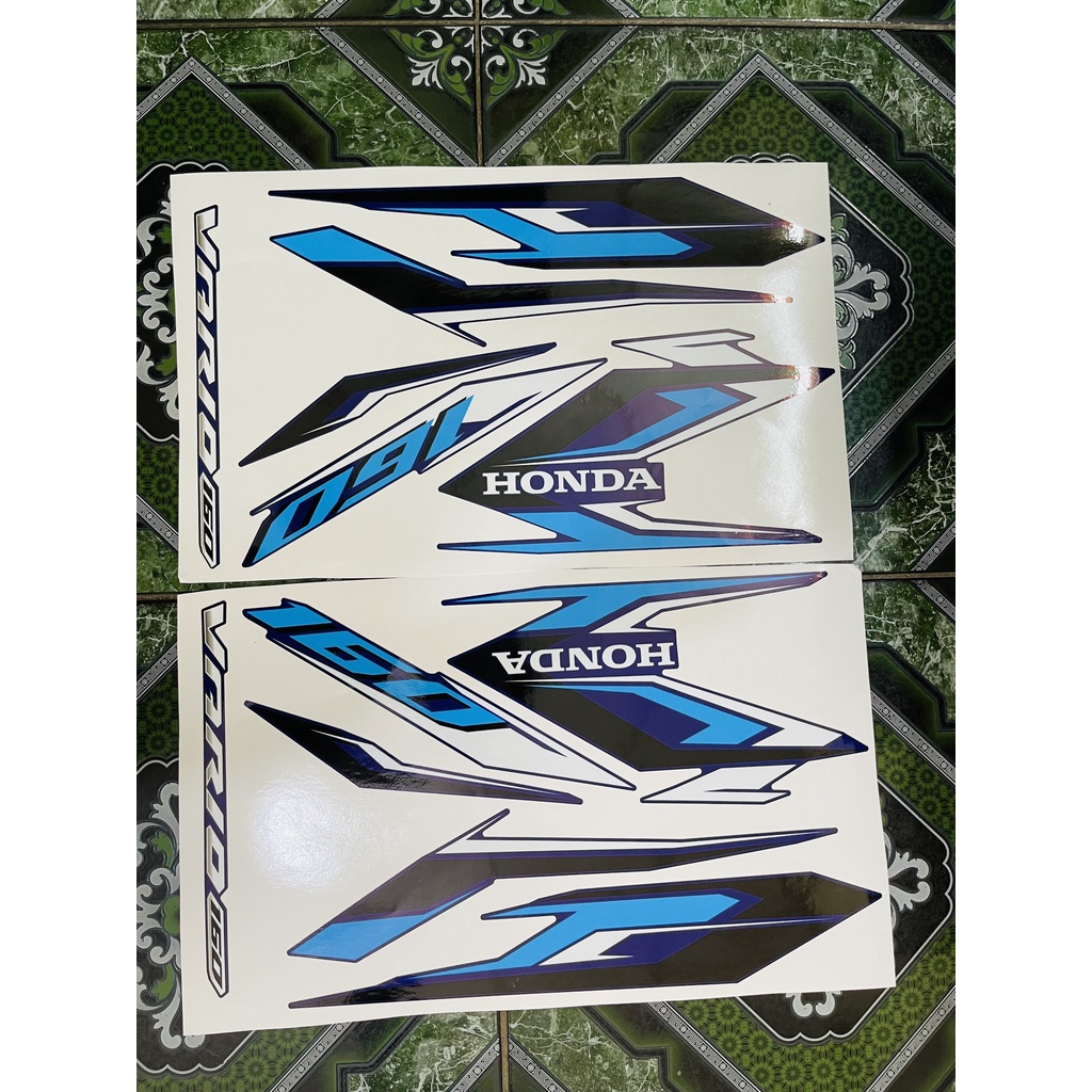 Tem rời Vario 160 - mẫu mới 2023 cho xe xanh