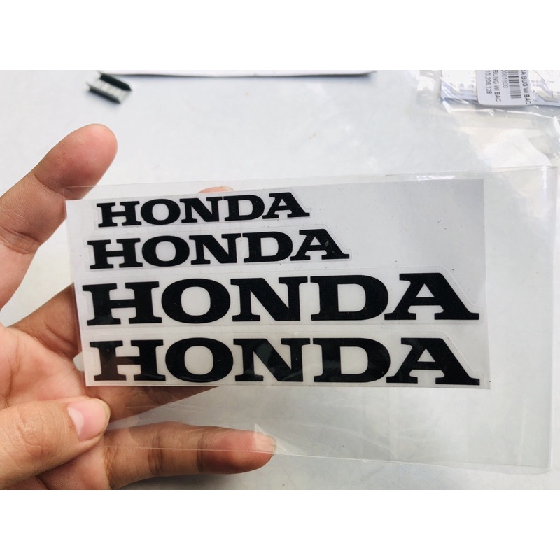 Bộ Chữ Honda Yếm Wave Decal in
