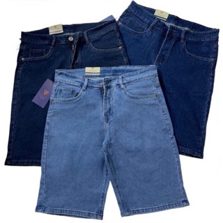  Quần Short Jean Nam TÚI NGANG Ống Suông Co Giãn Có Size Quần tặng chồng tặng bố - Việt Trinh 