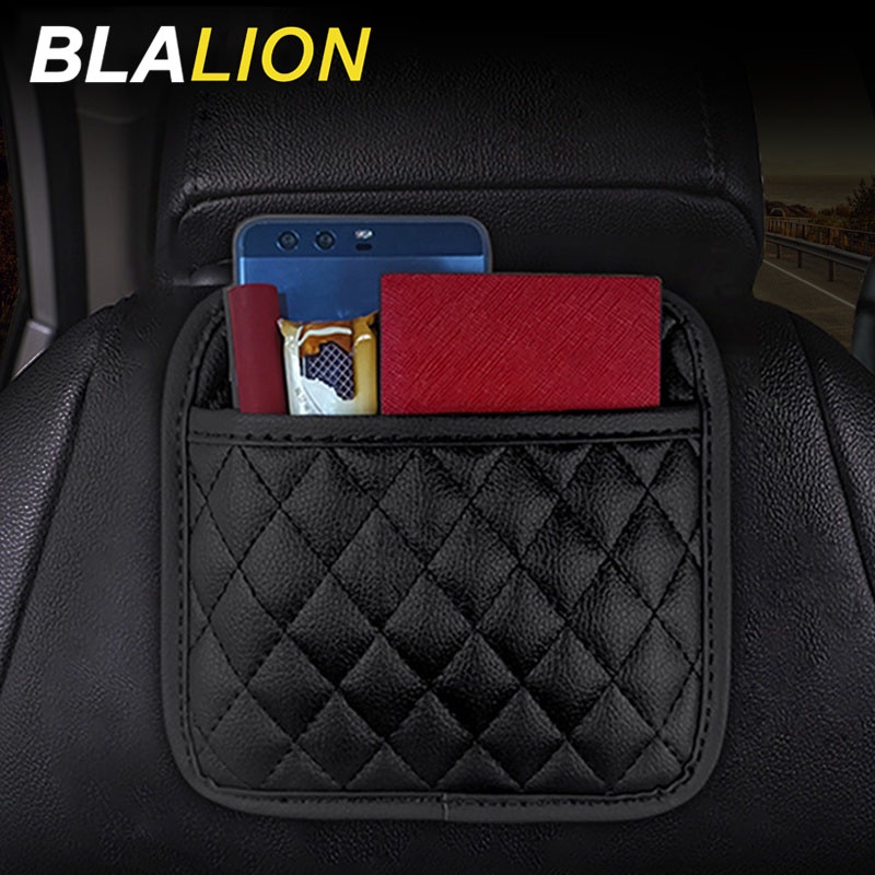 Túi da đựng đồ BLALION gắn sau ghế ngồi xe hơi tiện dụng cao cấp