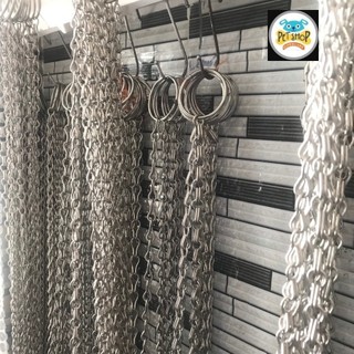 Dây xích chó mèo inox 2 móc & 3 móc hàng chuẩn inox - đủ kiểu xích chó mèo