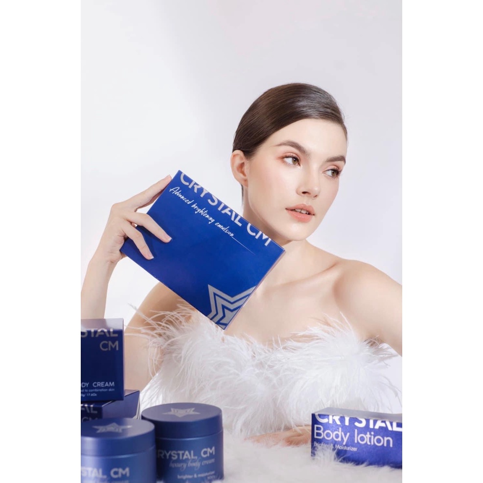 Tắm trắng Crystal CM Chu Hằng đánh bay đen sạm da sần sùi không đều màu