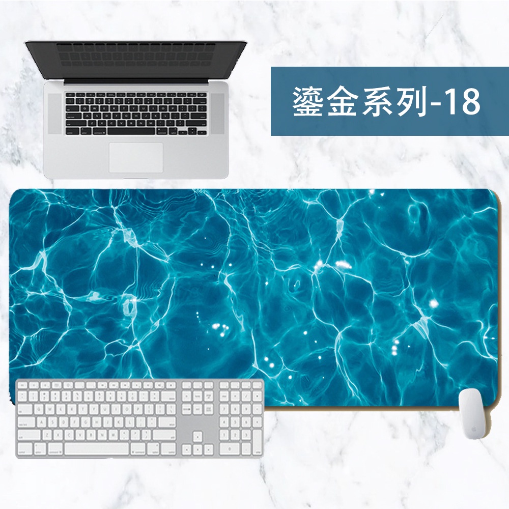 Miếng lót chuột cỡ lớn khổ 80 x 30, tấm lót bàn phím vân đá phong thủy SH106