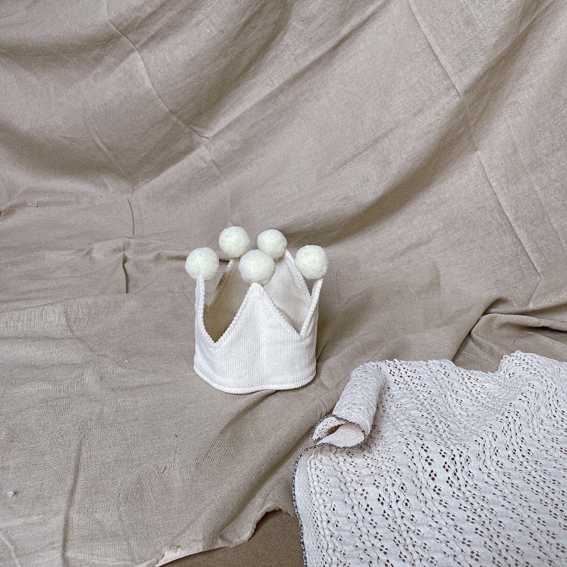 Vương miện bông baby Tiệm Su Kids
