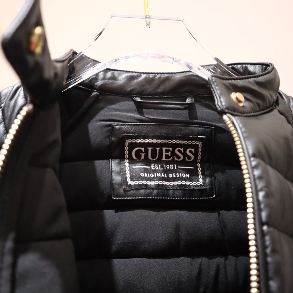 Áo Phao G.U.E.S.S Form Ôm Mùa thu đông Size XS 45/50KG APGUESS