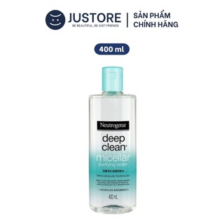 Nước Tẩy Trang Neutrogena Deep Clean Micellar Purifying Water Làm Sạch Da 400ml