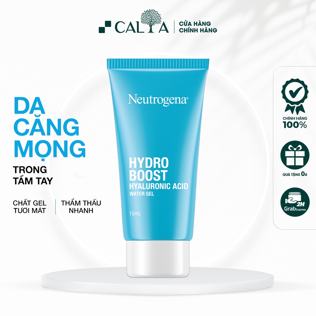 Kem Dưỡng Neutrogena Cấp Nước, Dưỡng Ẩm, Cho Da Mềm Mịn - Neutrogena Hydro Boost Water Gel 15g