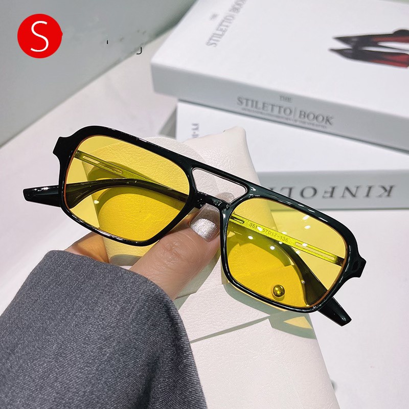 Mắt Kính Gọng Cầu Thời Trang Unisex Nam Nữ 614 Nhiều Màu Phong Cách Hàn Quốc - Hata24h