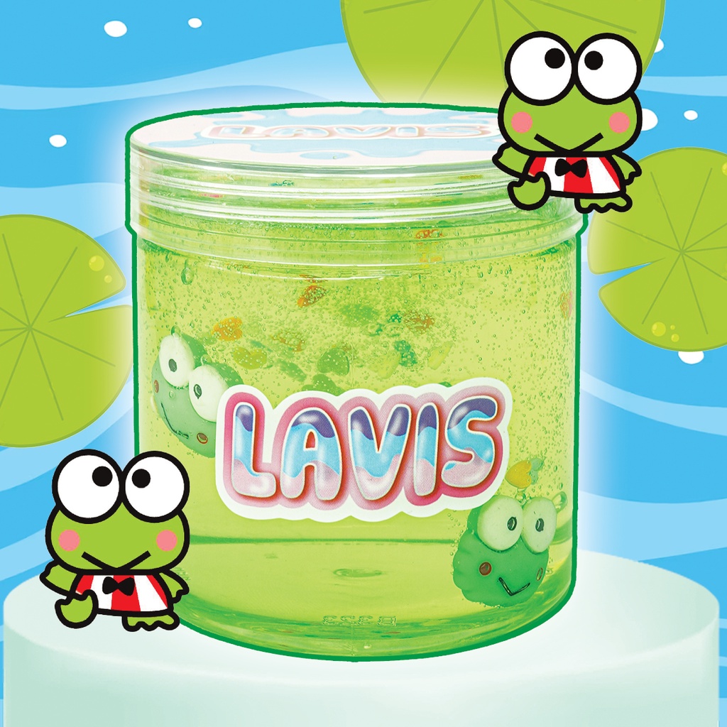 Lavis Chú Ếch Slime (Slime Trong) - BST Thú Cưng, Đã Được Chứng Nhận Hợp Quy An Toàn Cho Trẻ Em