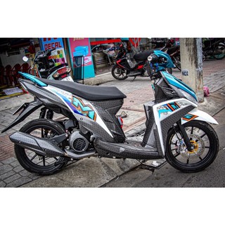 Tem mio m3 xanh lục bảo trắng