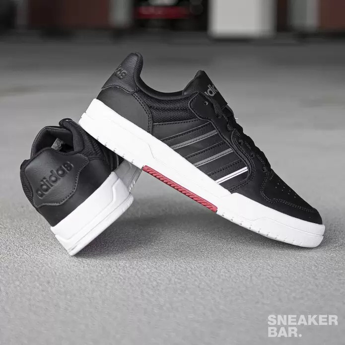 Giày Sneaker Adidas Nam Entrap Black White GW5498