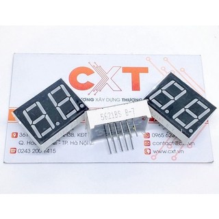 Led 7 thanh 0.56 inch 2 số màu đỏ a chung 5621bs