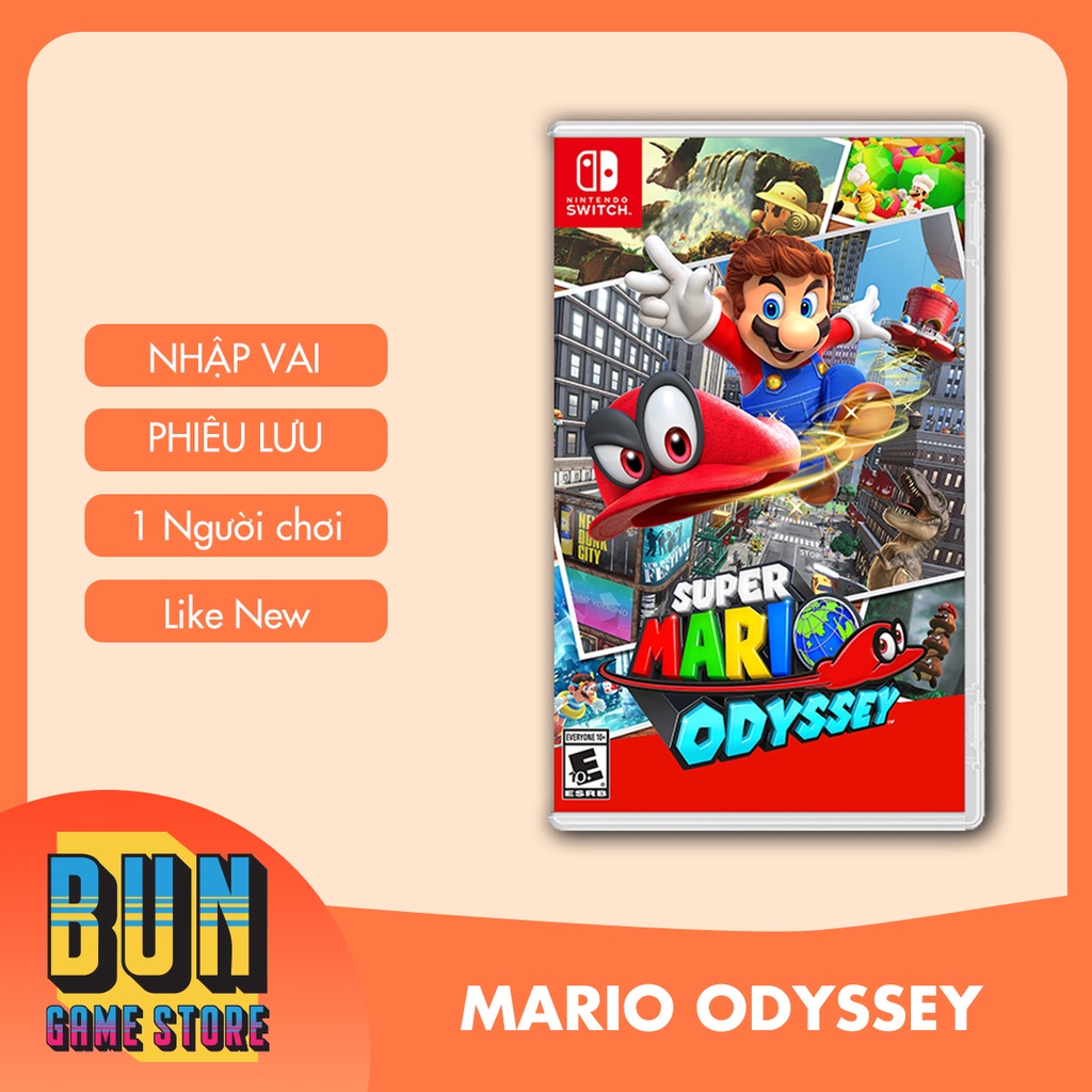 Game Super Mario Odyssey - Nintendo Switch