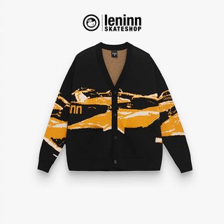 Áo khoác len cardigan unisex 100% cotton leninn taxi drivers
