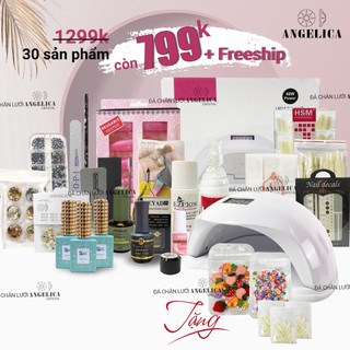 Combo Nail Cơ Bản - Bộ Làm Móng Cho Người Mới Bắt Đầu ANGELICA