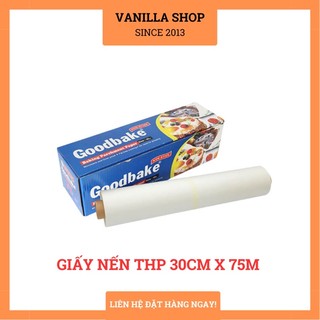 GIẤY NẾN-GIẤY NƯỚNG BÁNH KHỔ LỚN KÍCH THƯỚC 30CM*75 M