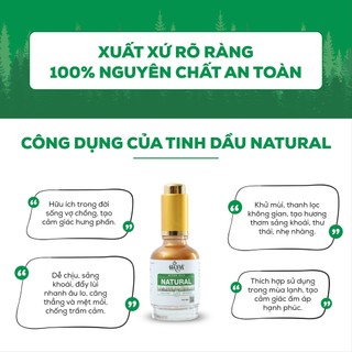 TINH DẦU NƯỚC HOA NATURAL