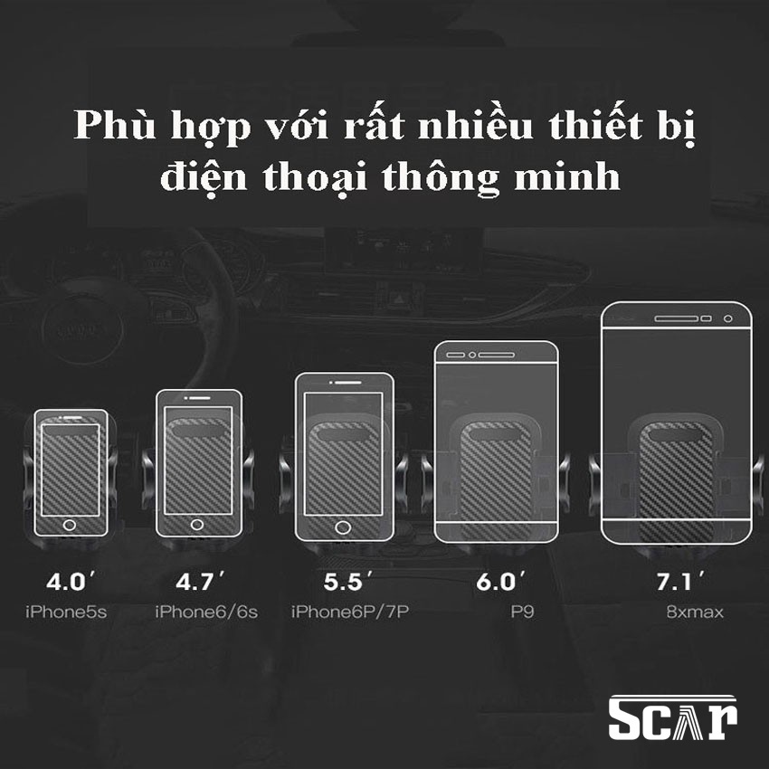 Giá Đỡ Điện Thoại Trên Ô Tô Xeyeuauto Kẹp Điện Thoại Trên Xe Hơi Chắc Chắn, Thích Hợp Nhiều Vị Trí Trên Ô Tô. | BigBuy360 - bigbuy360.vn