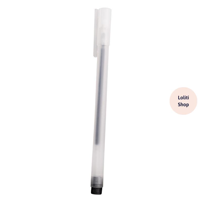 Bút nước mực đen ngòi 0.38mm đều nét chữ đẹp LOLITI BUT545