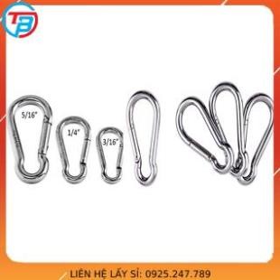 Móc an toàn inox 304 - cáp thép thái bình vina