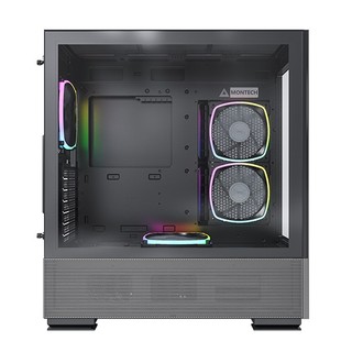 Vỏ Case MONTECH SKY TWO BLACK (SẴN 4 FAN ARGB VÀ HUB SYNC)
